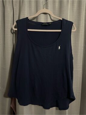Ralph Lauren Navy tank top